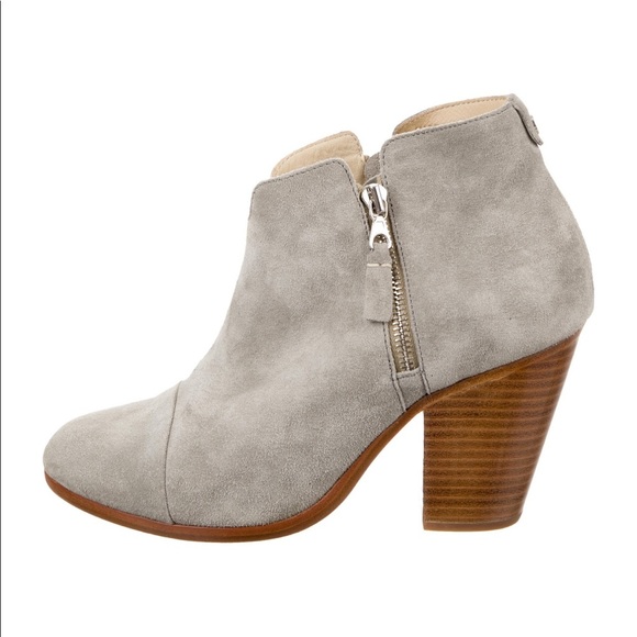 Rag & Bone gray boots